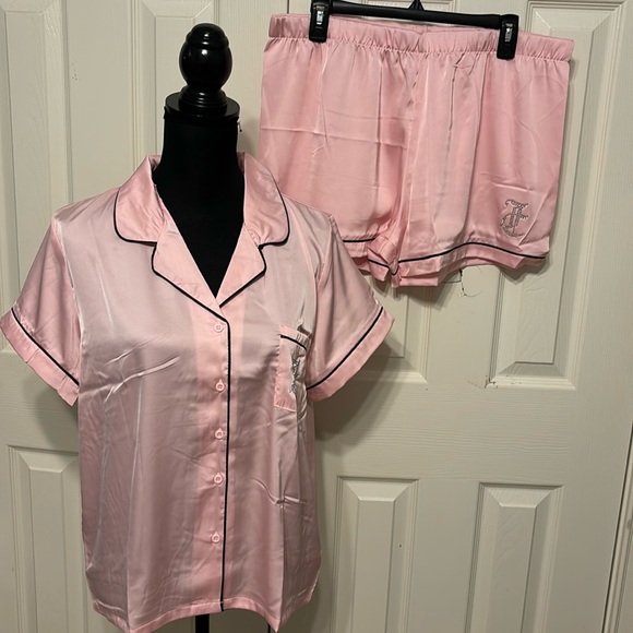 Juicy Couture Other - Juicy Couture Satin 2pc Pajama Set